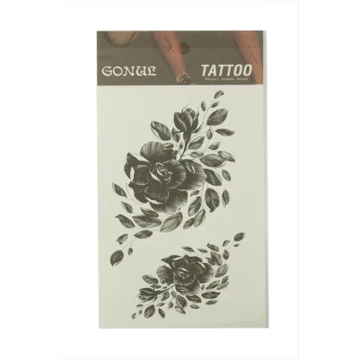 BUĞZ Gül Tattoo Dövme Sticker