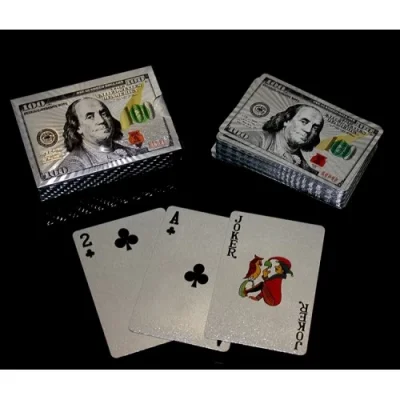  Gümüş Dolar Oyun Kartı