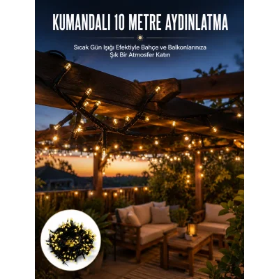 BUĞZ Gün Işığı 10 Metre Led Işık Şerit Led Süsleme Parti Malzemesi Yeni Nesil