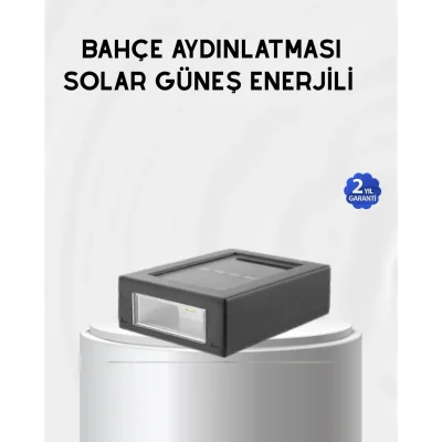 BUĞZ Güneş Enerjili Su Geçirmez Bahçe Apliği Uzun Ömürlü LED’li