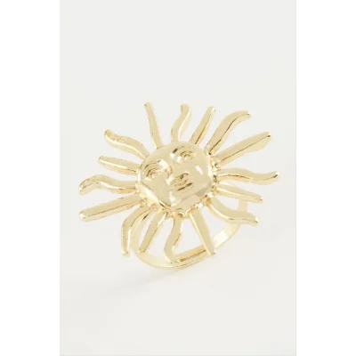 BUĞZ Güneş Metal Yüzük