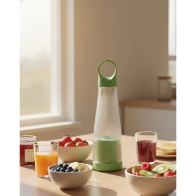 BUĞZ Günlük Smoothie ve Shake İçin USB Şarjlı Taşınabilir Blender