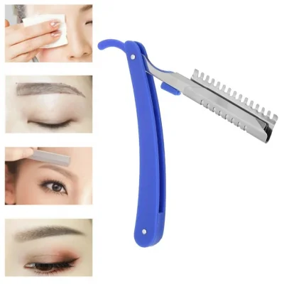 BUĞZ Günlük Zarif Katlanır Kaş Düzelticil Paslanmaz Çelik Kaş Düzenleyici ( BUĞZ )