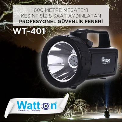 BUĞZ Güvenlik Feneri 30 W Kuvvetinde Wt-401