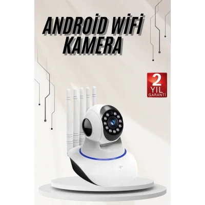  Güvenlik Kamerası Antenli Gece Görüşlü Sensörlü Harekete Duyarlı