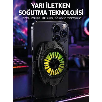 BUĞZ Hafif Tasarımlı Hızlı Soğutma Sağlayan Telefon Soğutucu