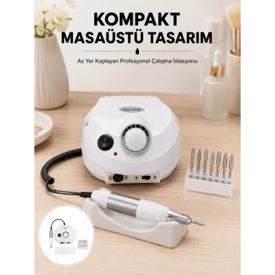 BUĞZ Hafif ve Kompakt Tasarımlı Çok Amaçlı Tırnak Freze Cihazı Yeni Nesil