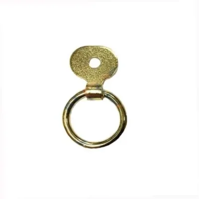 BUĞZ Halkalı Tablo, Çerçeve Askısı, Küçük, 15x28mm, Sarı - 100 Adet