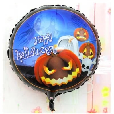 BUĞZ Happy Halloween Balkabağı Folyo Balon 18 inç