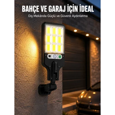 BUĞZ Hareket Algılamalı Dış Mekan Lamba Konforlu Aydınlatma Yeni Nesil