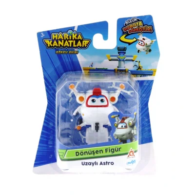 BUĞZ Harika Kanatlar Dönüşen Mini Figür Uzaylı Astro