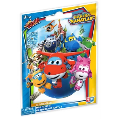  Harika Kanatlar Kartlı Mini Figür Sürpriz Paket