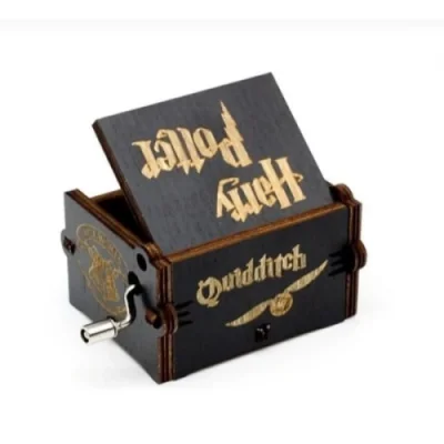  Harry Potter Ahşap Çevirmeli Müzik Kutusu