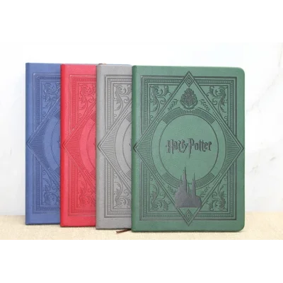 BUĞZ Harry Potter Deri Defter Renkli Model 1