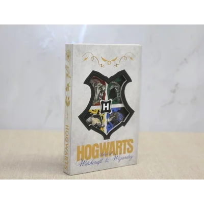  Harry Potter Hogwarts Amblemli Deri Defter
