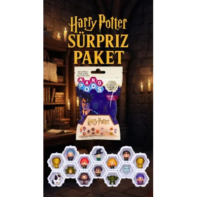 BUĞZ Harry Potter Sürpriz Figür Seti Çocuklar ve Koleksiyonerler İçin 2 Adet
