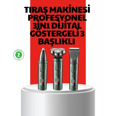  Hassas Bölgeler İçin Çok Fonksiyonlu Tıraş Makinesi