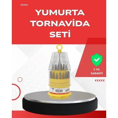 BUĞZ Hassas Tornavida Seti Kaymaz Saplı Elektronik Onarım Seti