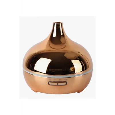 BUĞZ Hava Nemlendirici Parlak Gold Aromatik Oda Kokusu 550 Ml Kahve Aroma Difüzörü Buhar Nemlendırıcı