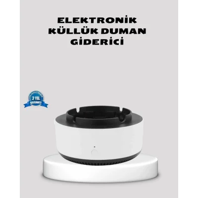 BUĞZ Hava Temizleyici Küllük – Sigara Dumanı Filtreli, Sessiz Çalışan, Şık Tasarım