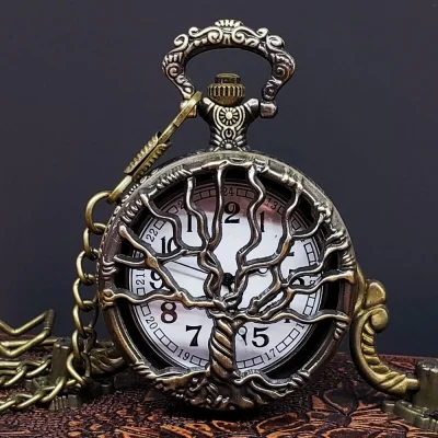 BUĞZ Hayat Ağaçı Tasarımlı Köstekli Saat