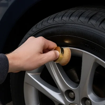 BUĞZ Hazneli Lastik Parlatma Fırçası