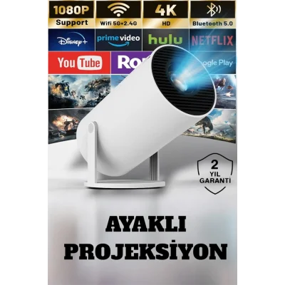 BUĞZ HDMI ve Full HD Teknolojili 160 ANSI Lümen Kablosuz Projeksiyon Yeni Nesil - BUĞZ