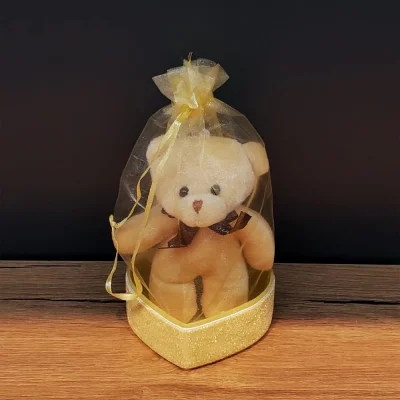 BUĞZ Hediyelik Kese İçinde Ayıcık