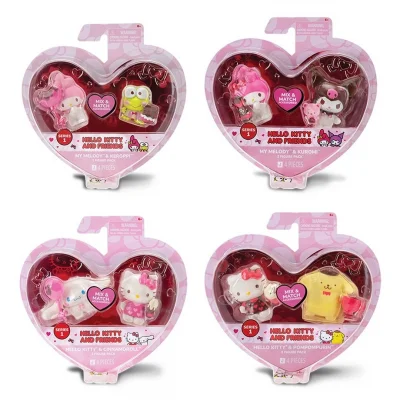 BUĞZ Hello Kitty Kalpten Kalbe 2li Figür Seti