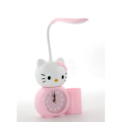 BUĞZ Hello Kitty Masa Lambası Saat Ve Kalemlik Alk2584