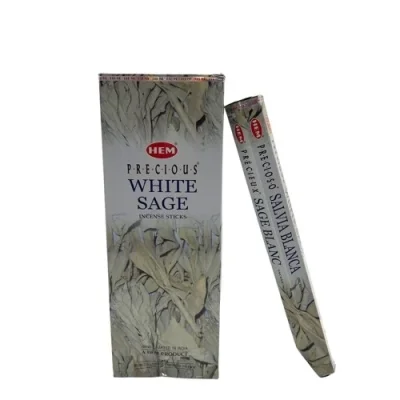  Hem Precious White Sage Aromalı Çubuk Tütsü