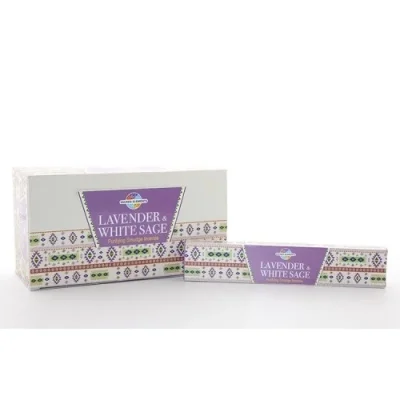  Hem Sacred Elements Lavender White Sage Masala Aromalı Çubuk Tütsü