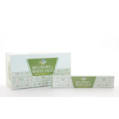 BUĞZ Hem Sacred Elements Mugwort & White Sage Masala Aromalı Çubuk Tütsü