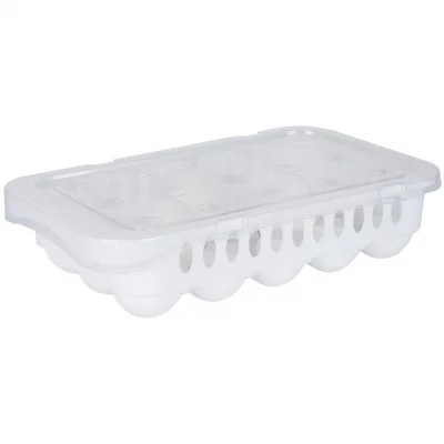 BUĞZ Hijyenik Yumurta Saklama Kabı 15 Bölmeli Kapaklı