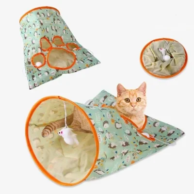 BUĞZ Hışırtılı Kedi Oyun Tüneli Çantası