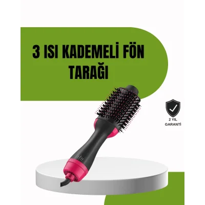  Hızlı Kurutma ve Hacim Veren Elektrikli Saç Fırçası