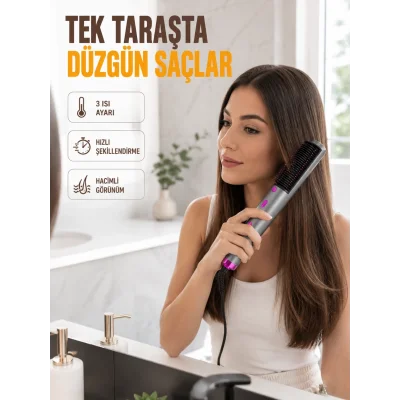 BUĞZ Hızlı Kurutma ve Şekillendirme İçin Saç Fırçası
