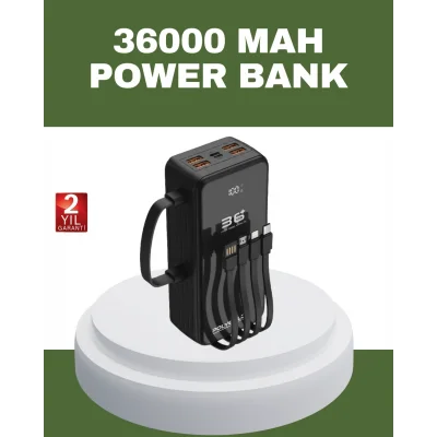 BUĞZ Hızlı Şarj Destekli Powerbank Tüm Cihazlarla Uyumlu