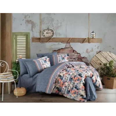 BUĞZ Hobby Kingsize Poplin Nevresim Arella Oranj