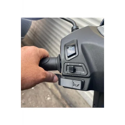 BUĞZ Honda Activa 125 Korna Düğmesi Uzatma Kolu - Özel 3d Tasarım