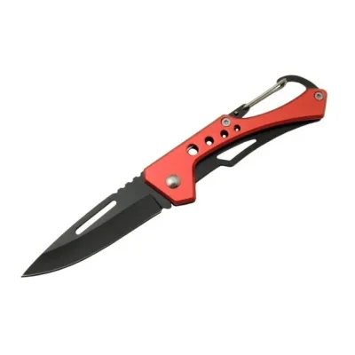 BUĞZ Hongjie Çakı Red 15,5 Cm , Kemerlikli