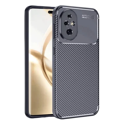 BUĞZ Honor 200 Kılıf Auto Focus Karbon Kapak - Lacivert