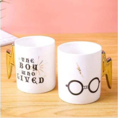  HP Gözlük Şimşek Tasarımlı Kupa Bardak