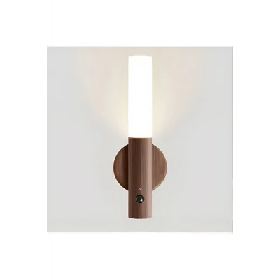 BUĞZ HS-5890 Sensörlü Şarjlı LED Duvar Aplik Gün Işığı 3200K Kablosuz Lamba