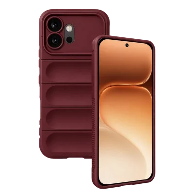 BUĞZ Huawei Honor 600 Optimum Silikon - Bordo