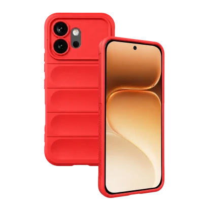 BUĞZ Huawei Honor 600 Optimum Silikon - Kırmızı