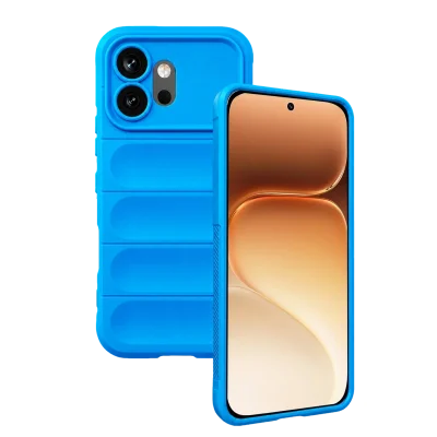 BUĞZ Huawei Honor 600 Optimum Silikon - Sky Blue