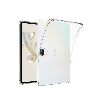 BUĞZ Huawei Honor Pad 9 Kılıf Anti Shock Tablet Silikon - Şeffaf