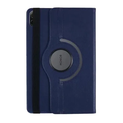 BUĞZ Huawei Honor Pad X8a Kılıf 360 Tablet Deri Kılıf - Lacivert