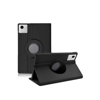 BUĞZ Huawei Honor Pad X9a 360 Tablet Deri Kılıf - Siyah